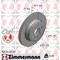 Zimmermann Brake Disc - Standard/Coated, 150343220 150343220 - alternate 3